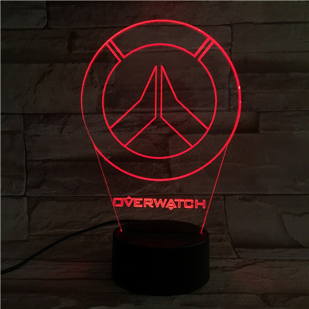 Overwatch 3D Lamp
