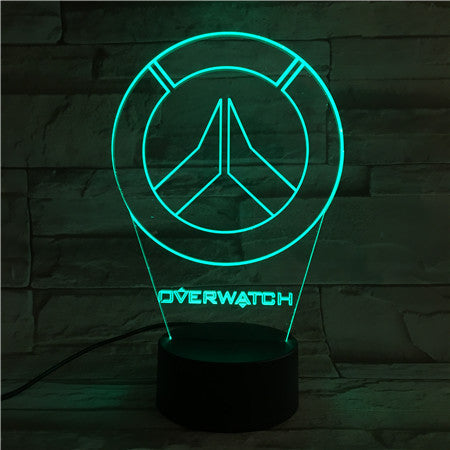 Overwatch 3D Lamp