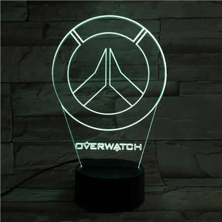 Overwatch 3D Lamp