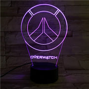 Overwatch 3D Lamp