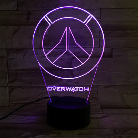 Overwatch 3D Lamp