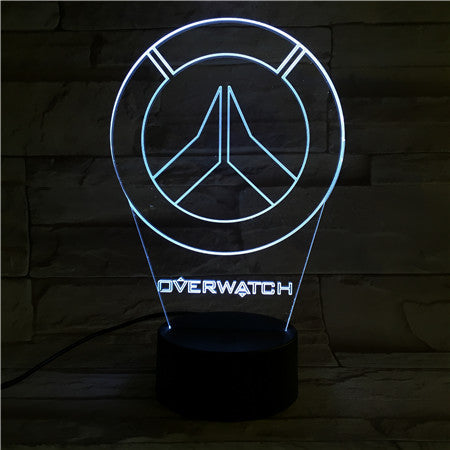 Overwatch 3D Lamp
