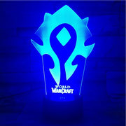 WoW 3D Lamp