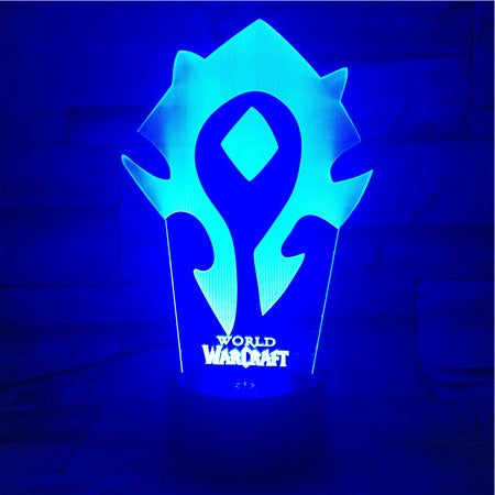 WoW 3D Lamp