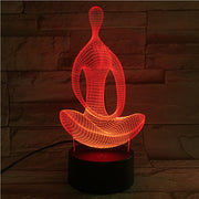 Meditation 3D Lamp