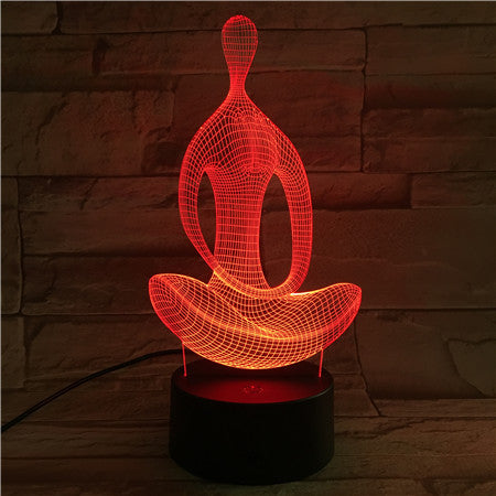 Meditation 3D Lamp