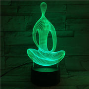 Meditation 3D Lamp