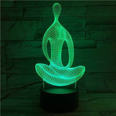 Meditation 3D Lamp