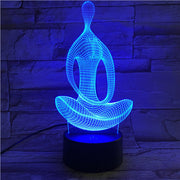 Meditation 3D Lamp
