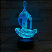 Meditation 3D Lamp