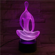 Meditation 3D Lamp