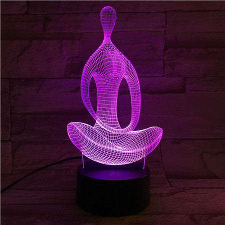 Meditation 3D Lamp