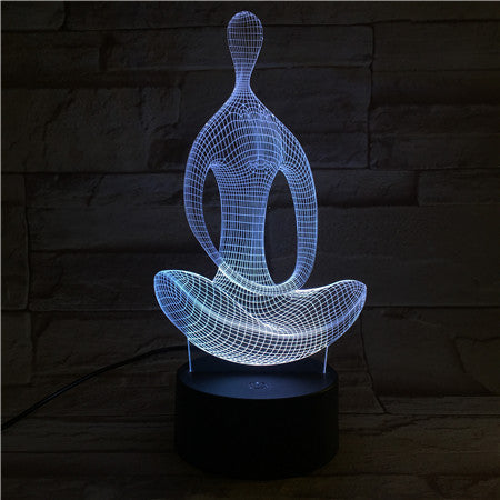 Meditation 3D Lamp