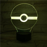 PokeBall 3D Lamp