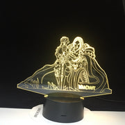 Game World of Warcraft Lich King Arthas Menethil Gul’dan Figure Kids Room Decor Children Gift Nightlight WOW 3d Lamp Led Night Light 3927