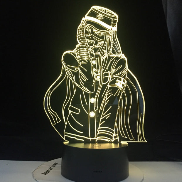 Korekiyo Shinguji Figure Game lamp Danganronpa V3 3D Nightlight Friends Surprise Birthday Gifts 16 Colors Lamp Dropshipping