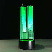 High Building 7 Colors Lamp 3D LED Lamp Visual Led Night Lights For Kids Touch Usb Table Lampara Lampe Baby Sleeping Nightlight