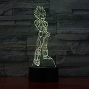 3D-1200 Dragon Ball 16 Colors Table Lamp Led Night Light for Kids Gift Home Decor Novelty Lighting
