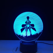 3D Optical Kids Night Light Naruto Uzumaki Poster for Bedroom Decor Nightlight Best Birthday Gift Naruto Night Lamp Bedside