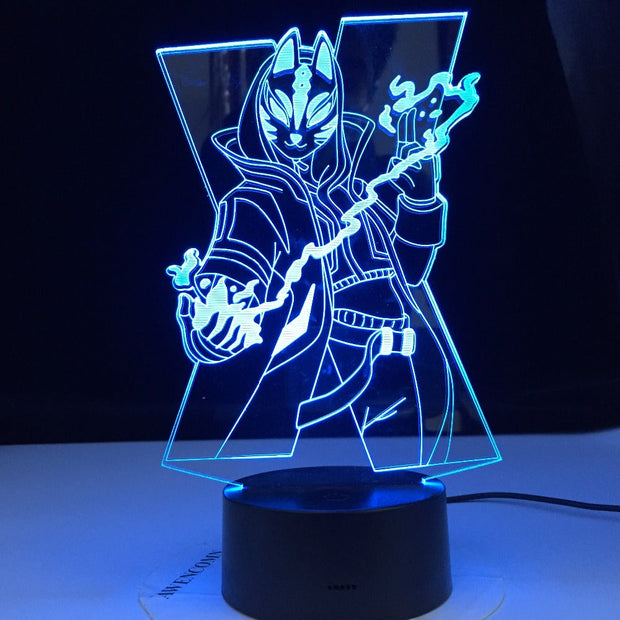 3D Illusion Battle Royale LED Night Lights 3D Night Table Lamps Kids Room Decoration Create Birthday Best Budget Deal Stay Safe