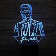 Novelty 3D Lamp Illusion LED USB Touch RGBW 7 Colors Changing Table Night Light Baby Bedside Decoration LED Lamp Drop Shipping