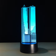 High Building 7 Colors Lamp 3D LED Lamp Visual Led Night Lights For Kids Touch Usb Table Lampara Lampe Baby Sleeping Nightlight