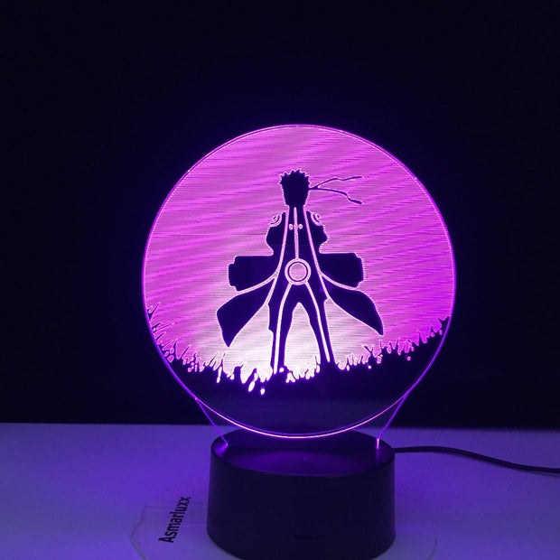 3D Optical Kids Night Light Naruto Uzumaki Poster for Bedroom Decor Nightlight Best Birthday Gift Naruto Night Lamp Bedside