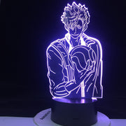 HAIKYUU TETSURO KUROO LED ANIME LAMP Manga Gift Anime 3d Lamp Night Light Lamp Otaku Gift Well Packed And Fast Dropshipping