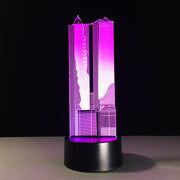High Building 7 Colors Lamp 3D LED Lamp Visual Led Night Lights For Kids Touch Usb Table Lampara Lampe Baby Sleeping Nightlight