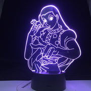ILLUMI ZOLDYCK LED ANIME LAMP HUNTER X Figure 3d Lamp Acrylic Led Night Light Bedroom Decor Light for Kid Child Birthday Gift