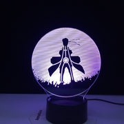 3D Optical Kids Night Light Naruto Uzumaki Poster for Bedroom Decor Nightlight Best Birthday Gift Naruto Night Lamp Bedside