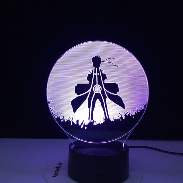 3D Optical Kids Night Light Naruto Uzumaki Poster for Bedroom Decor Nightlight Best Birthday Gift Naruto Night Lamp Bedside