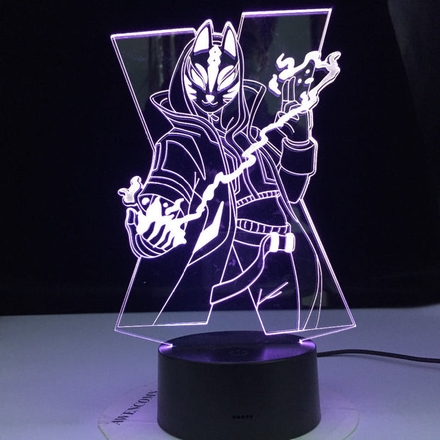 3D Illusion Battle Royale LED Night Lights 3D Night Table Lamps Kids Room Decoration Create Birthday Best Budget Deal Stay Safe