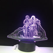 Game World of Warcraft Lich King Arthas Menethil Gul’dan Figure Kids Room Decor Children Gift Nightlight WOW 3d Lamp Led Night Light 3927