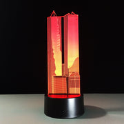 High Building 7 Colors Lamp 3D LED Lamp Visual Led Night Lights For Kids Touch Usb Table Lampara Lampe Baby Sleeping Nightlight