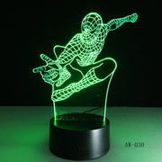 Spiderman 3D Lamp