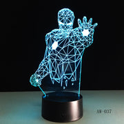 Iron Man 3D Lamp