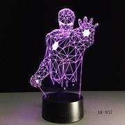 Iron Man 3D Lamp