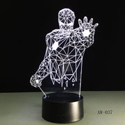 Iron Man 3D Lamp