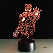 Iron Man 3D Lamp