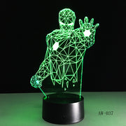 Iron Man 3D Lamp