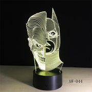 Joker x Batman 3D Lamp