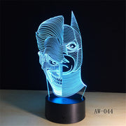 Joker x Batman 3D Lamp