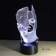 Joker x Batman 3D Lamp