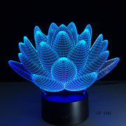 Lotus 3D Lamp