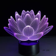 Lotus 3D Lamp