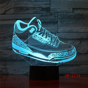 Jordan 3 3D Lamp