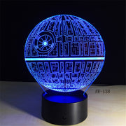 Death Star 3D Lamp