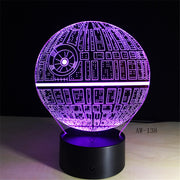Death Star 3D Lamp