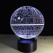 Death Star 3D Lamp